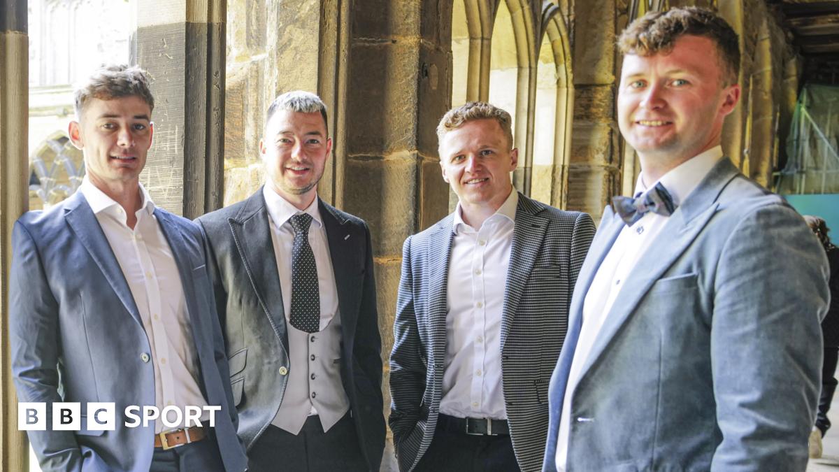 Grant Hardie, Hammy McMillan, Bobby Lammie and Bruce Mouat