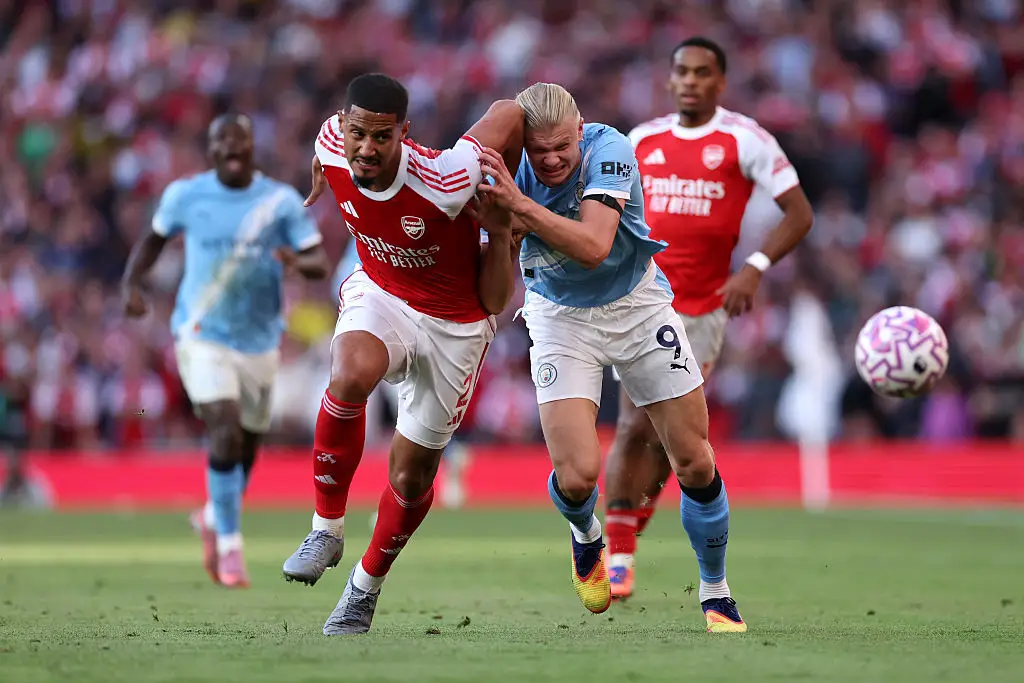 The simulated draw has set up a potential Champions League quarter-final clash between City and Arsenal. (Image: Justin Setterfield/Getty Images)