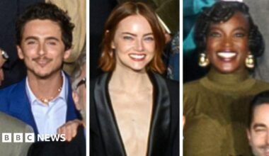 The 2026 Oscars class photo, featuring all of this year's nominees standing together