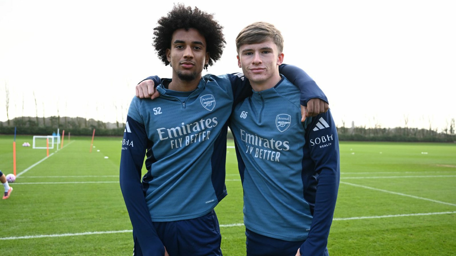 Dixon and Mooney train with us for the first time | Gallery | News