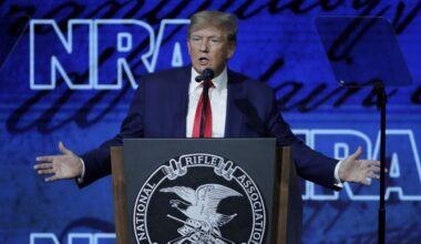 A ‘bizarro world’: How Trump’s words have scrambled America’s gun politics