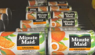 Minute Maid frozen juice concentrates won't be made anymore