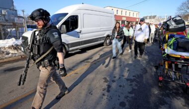 2 killed in shooting at high school hockey game in Pawtucket, Rhode Island; suspect dead, police say
