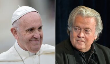 Steve Bannon courted Epstein in his efforts to ‘take down’ Pope Francis