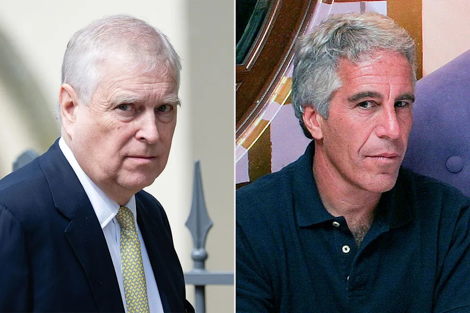 Former Prince Andrew; Jeffrey Epstein Samir Hussein/WireImage; Rick Friedman/Corbis via Getty