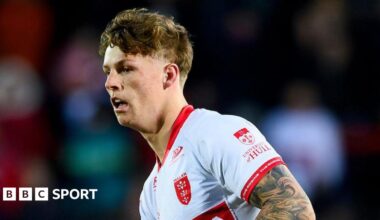 Harvey Horne in action for Hull KR.