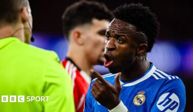 Real Madrid forward Vinicus Jr