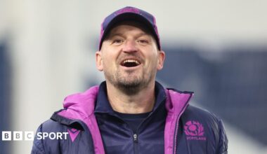 Scotland head coach Gregor Townsend