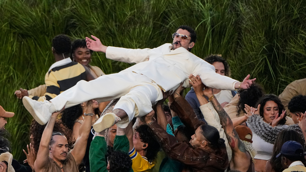 'Ball security on point': Sports world reacts to Bad Bunny halftime show