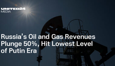 Russia’s Oil and Gas Revenues Plunge 50%, Hit Lowest Level of Putin Era — UNITED24 Media