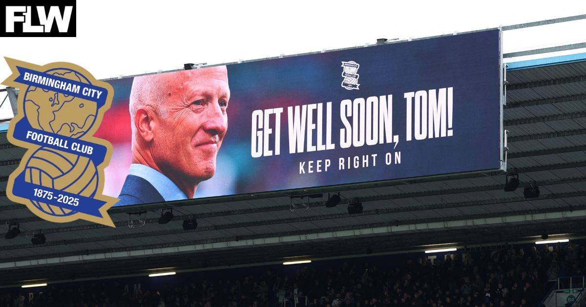 Tom Brady reacts to classy Birmingham City tribute to Tom Wagner v Leeds United