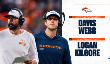 Head Coach Sean Payton names Davis Webb as Offensive Coordinator and Logan Kilgore as Quarterbacks Coach