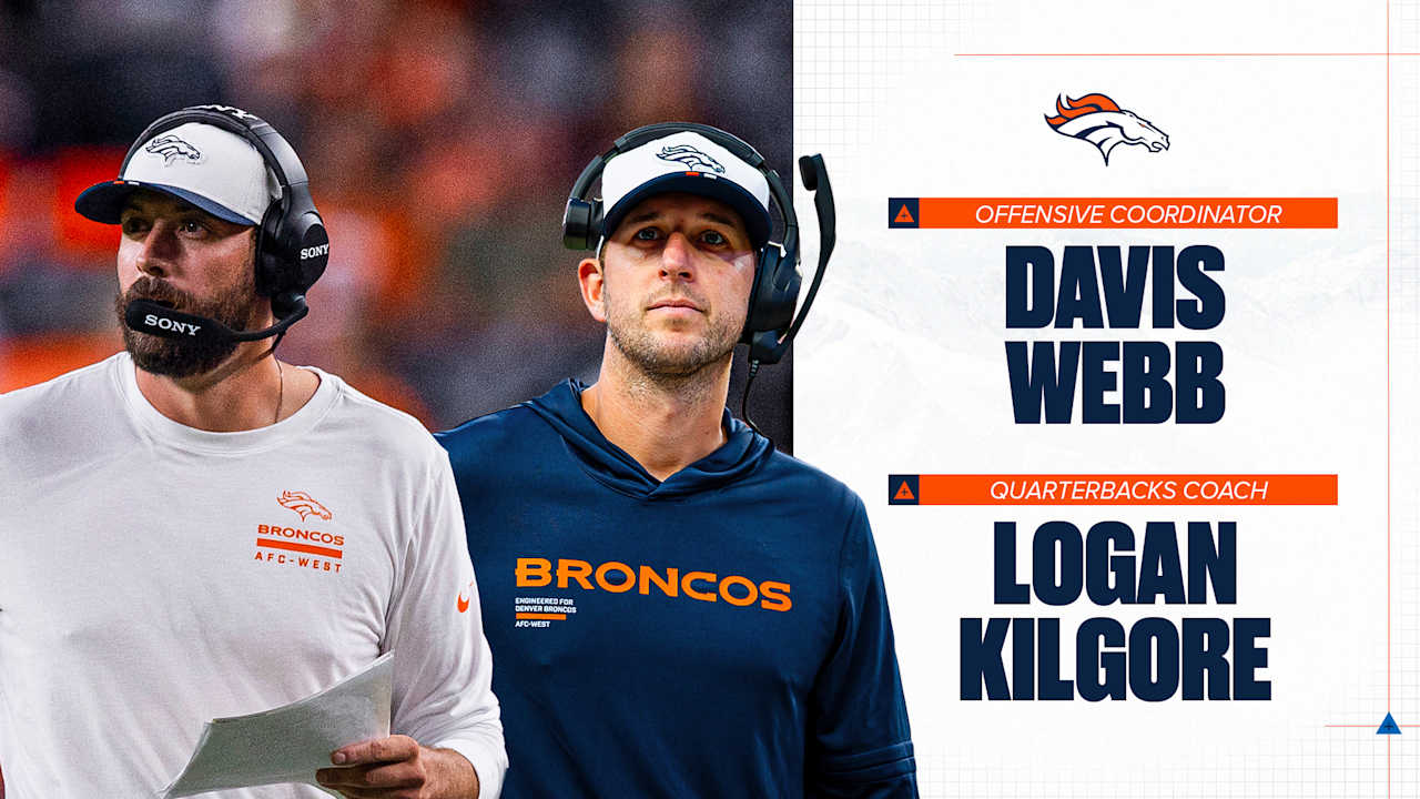 Head Coach Sean Payton names Davis Webb as Offensive Coordinator and Logan Kilgore as Quarterbacks Coach