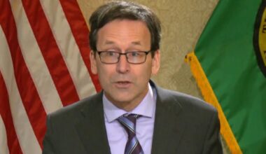 Governor Bob Ferguson is pretending not to support the income tax. (Screengrab: TVW)...