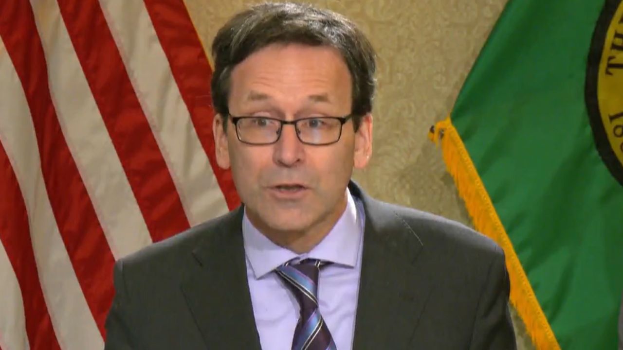 Governor Bob Ferguson is pretending not to support the income tax. (Screengrab: TVW)...