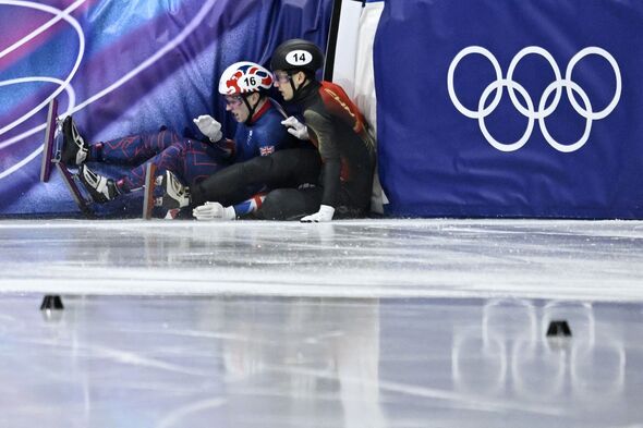 Niall Treacy crashed