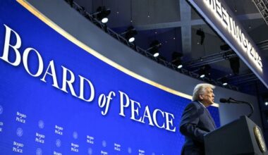 US plans inaugural meeting of Trump’s ‘Board of Peace’ as questions remain over group’s mandate