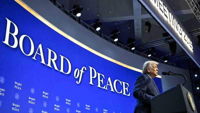 US plans inaugural meeting of Trump’s ‘Board of Peace’ as questions remain over group’s mandate