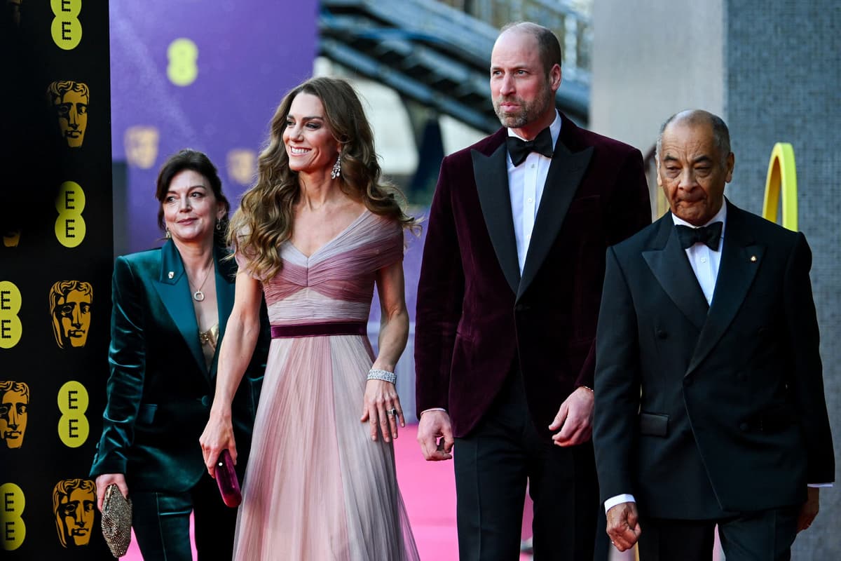 William says he's 'not in a calm state' at the BAFTAs amid Andrew arrest drama - London Evening Standard