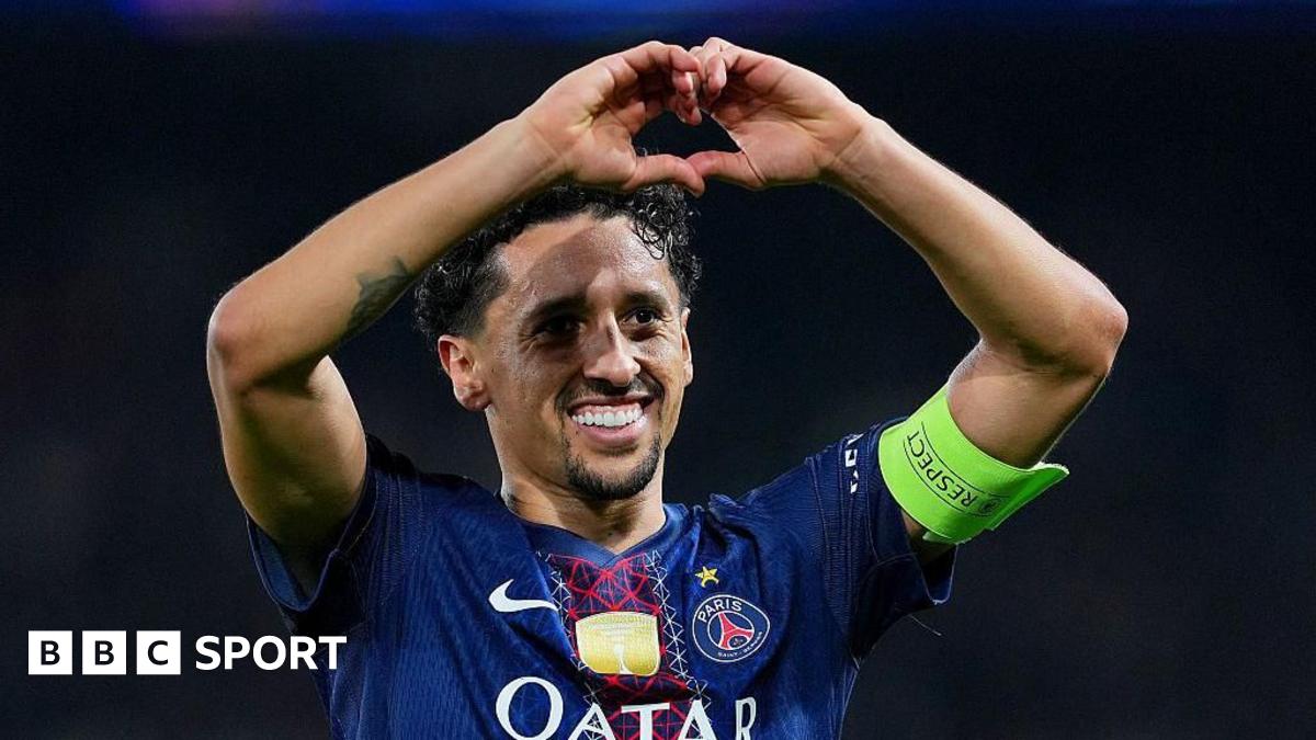 PSG 2-2 Monaco (5-4 agg): Champions League holders reach last 16 - BBC