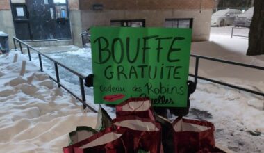 Thieves dressed as Robin Hood give away stolen food to protest Canada’s rising prices