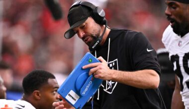 Raiders promoting defensive line coach and run game coordinator Rob Leonard to defensive coordinator