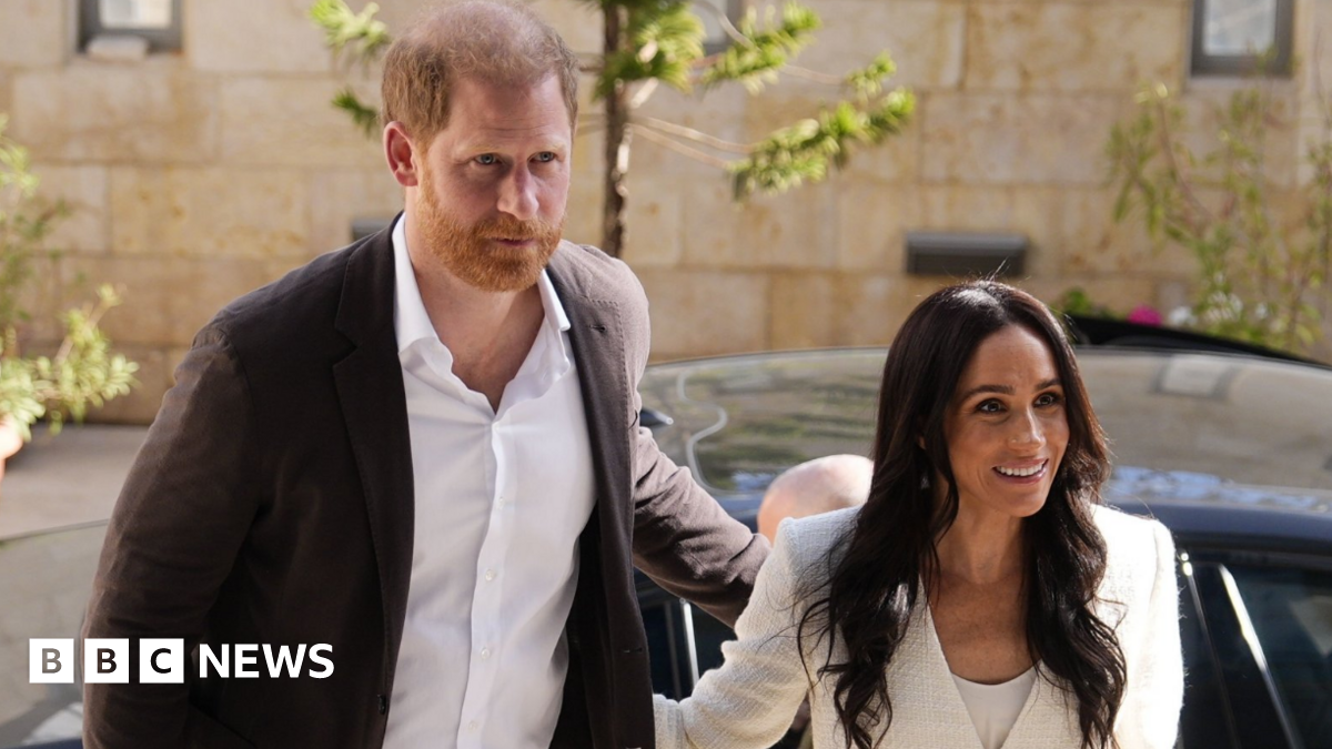 The Duke and Duchess of Sussex attend a World Health Organization roundtable with key donors and humanitarian partners in Amman