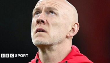 Jamie George leads England team talk