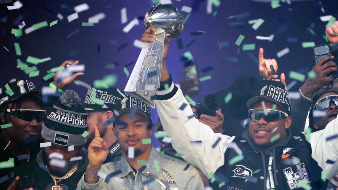 This is what champions create: Scenes from Seattle's Super Bowl parade
