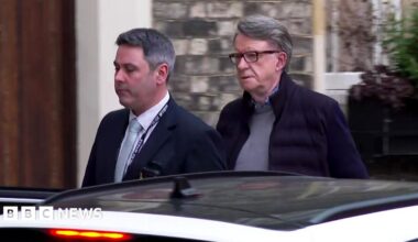 Lord Mandelson arrested on suspicion of misconduct in public office