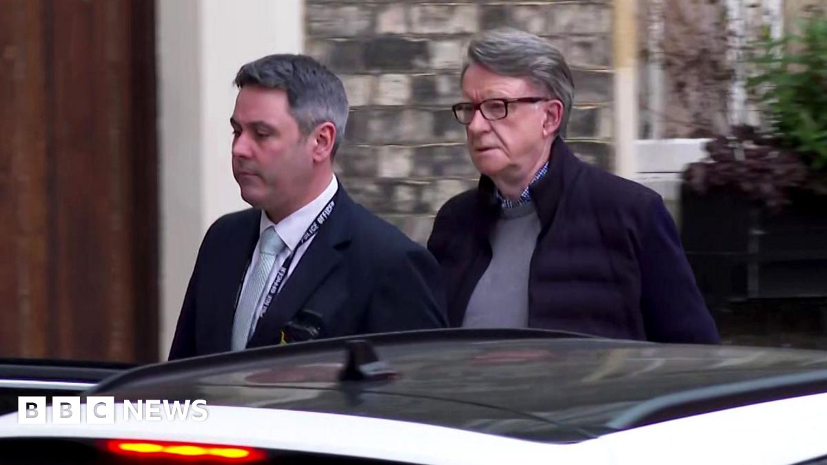 Lord Mandelson arrested on suspicion of misconduct in public office