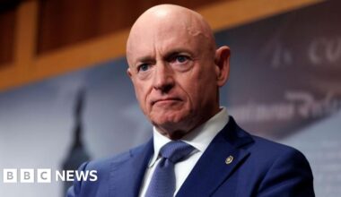 Senator Mark Kelly says he will 'seriously consider' running for president - BBC
