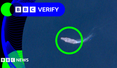 BBC Verify: Satellite image confirms US aircraft carrier off Oman as pressure builds on Iran