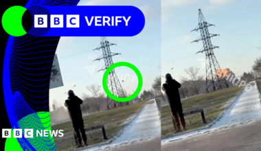 BBC Verify: Images show Russia resuming Ukraine strikes after cold weather pause
