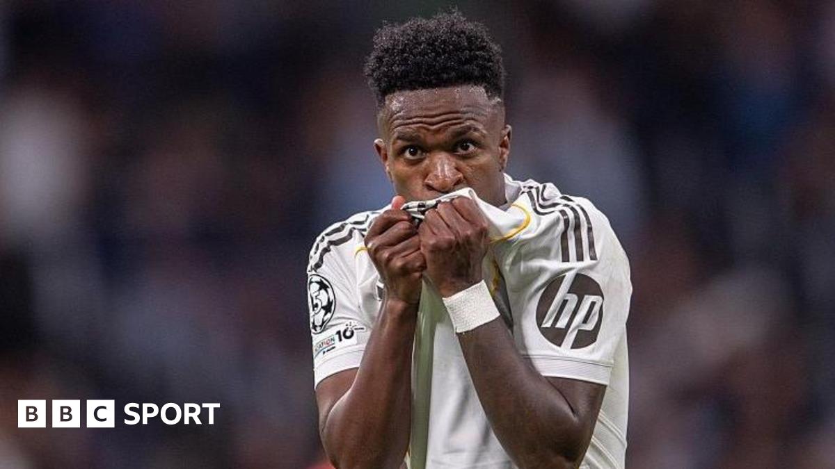 Real Madrid 2-1 Benfica (3-1 agg): Vinicius Jr scores as Real reach Champions League last 16