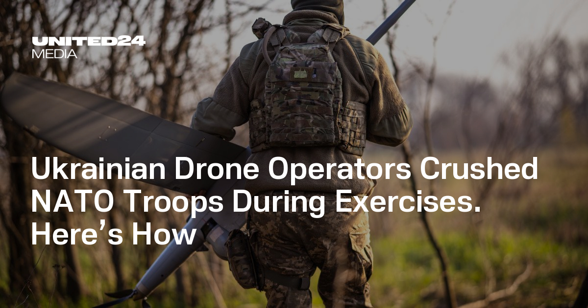 How 10 Ukrainian Drone Operators Crushed a NATO Offensive in Estonia — UNITED24 Media