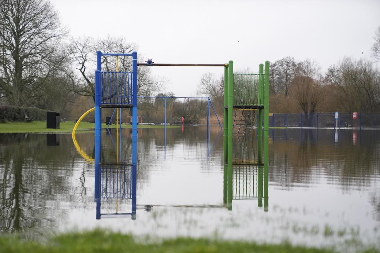 The wet weather is caused by the jet stream, the Met Office has explained. 