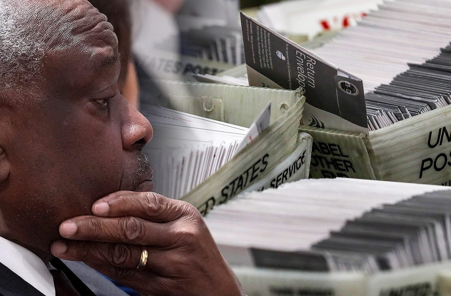Clarence Thomas ruling threatens mail voting.