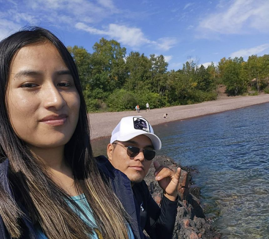 Rosa Caisaguano Cajilema and her husband Luis Zuna fled Ecuador with their daughter to seek asylum in the US.