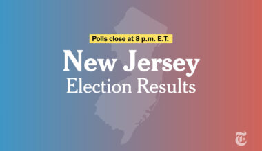New Jersey 11th Congressional District Special Primary Election Results 2026