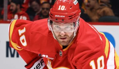 Flames Provide Medical Update On Huberdeau