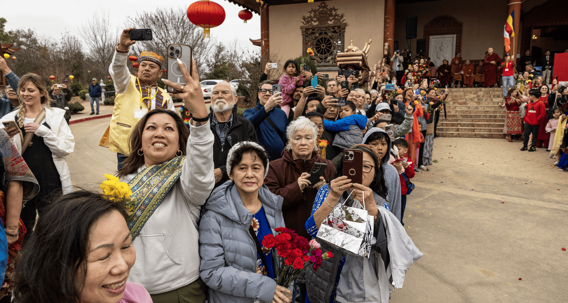 Walk for Peace Buddhist monks arrive in Fort Worth for homecoming celebration