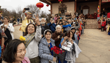 Walk for Peace Buddhist monks arrive in Fort Worth for homecoming celebration