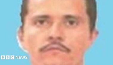 A file photo of El Mencho from the US drug enforcement administration