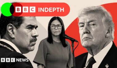 A drone show in Caracas, in which messages were presented referring to Nicolás Maduro and Cilia Flores