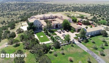 Zorro Ranch, one of the properties of financier Jeffrey Epstein, is seen in an aerial view near Stanley, New Mexico, U.S., July 15, 2019.