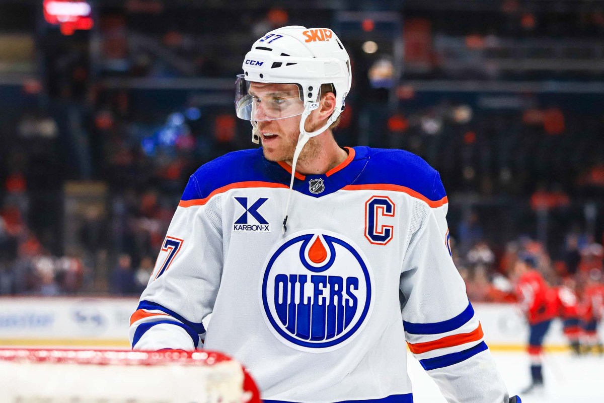 Connor McDavid threw a hit so big in Team Canada’s win that Brad Marchand thought it was Tom Wilson: ‘No, that was Davo’