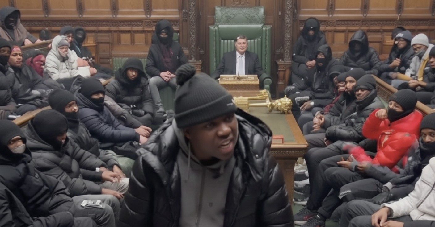 ‘The “roadman”, along with the broader “Yookay” genre of commentary, has emerged as a new symbol for familiar anxieties.’ Credit: sznsession/TikTok