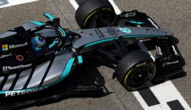 Russell fastest from Hamilton in morning session