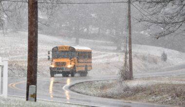 Some Maryland schools closed or delayed Monday, Feb. 23 due to snow